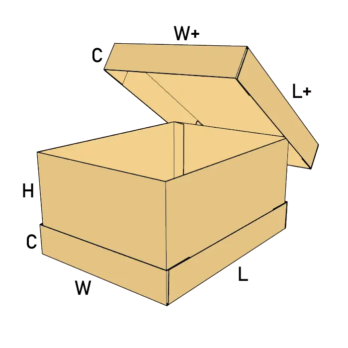 Modèle de carton technique sur mesure
