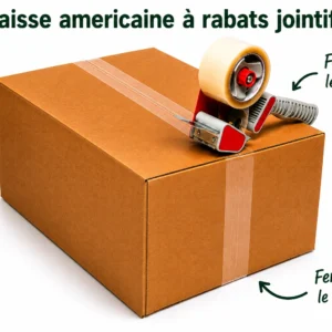 Caisse à rabats jointifs - Norma 2004