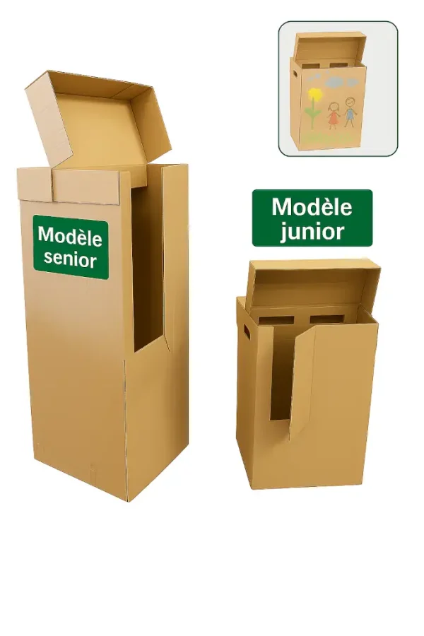 Modèles de cartons penderie