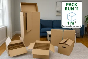 Pack de cartons Run 11